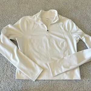 90 Degrees Women’s athletic 3/4 zip long sleeve top